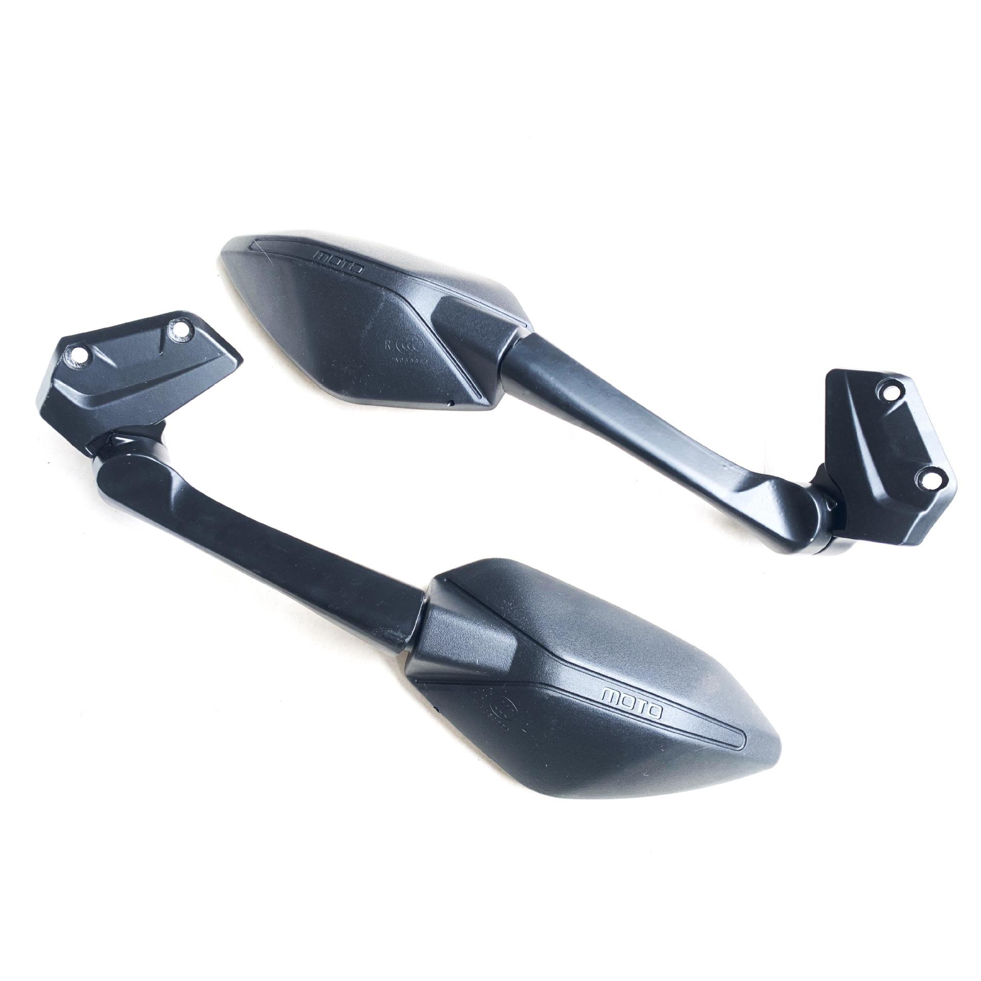 适用春风摩托车250SR后视镜CF250-6-6A左右倒车镜反光镜配件折叠