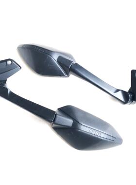 适用春风摩托车250SR后视镜CF250-6-6A左右倒车镜反光镜配件折叠