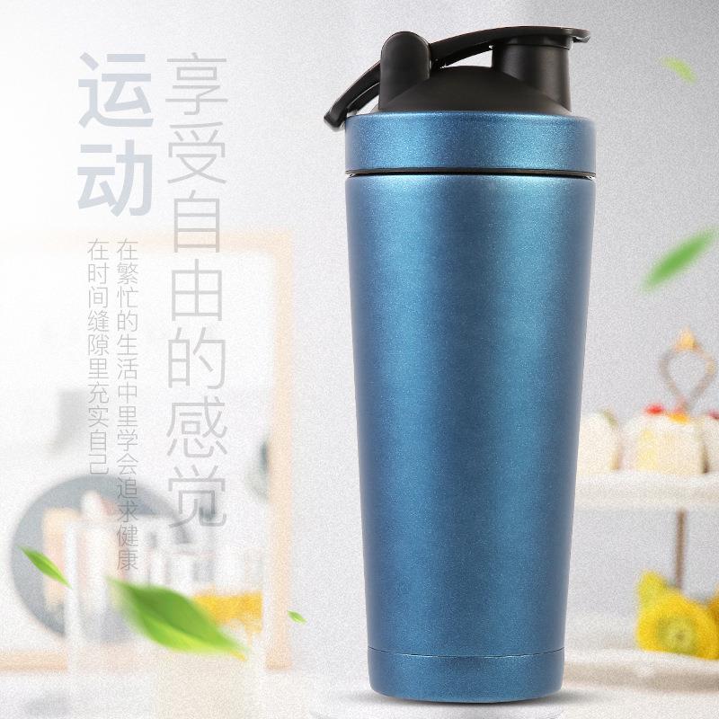 直供不锈钢保温杯大容量健身运动水壶外贸蛋白粉冰霸摇摇杯批定制