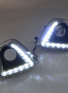 适用于13-14款马自达CX-5专用日行灯 LED日间行车灯 原车卡位前雾