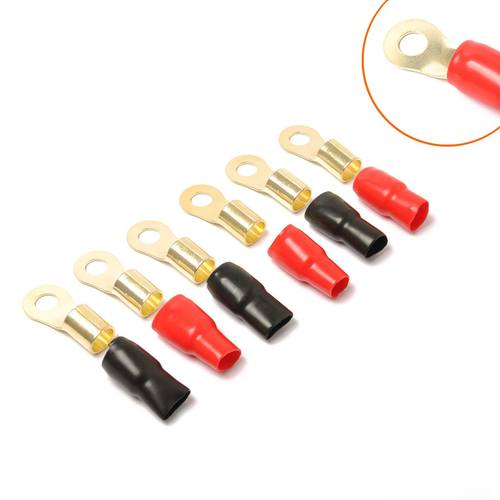 畅销品汽车音响改装圆形接线端子 0GA 套装(3对)