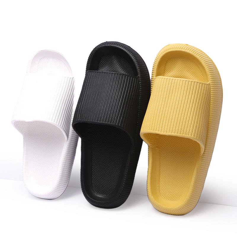 32MM踩屎感拖鞋女软底情侣厚底EVA 家居家用止滑塑料椰子凉拖鞋男