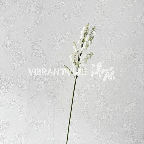 铃兰花仿真花婚庆外贸背景墙装饰假花橱窗客厅挑高花材道具插花定