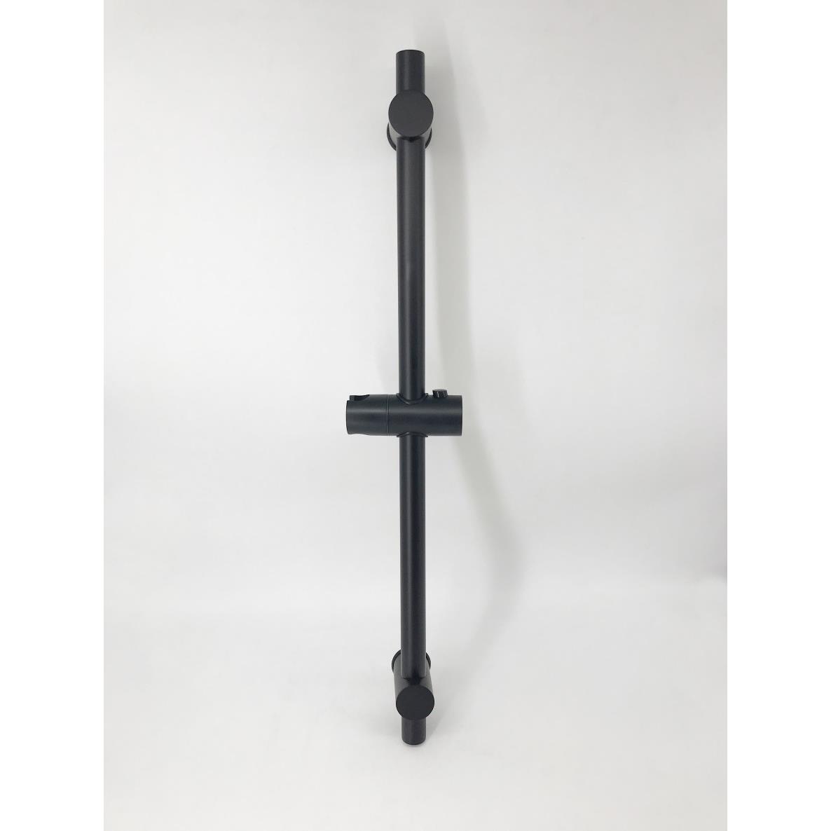 开平优嘉卫浴 升降杆不锈钢黑色淋浴升降杆圆管升降花洒杆 8128