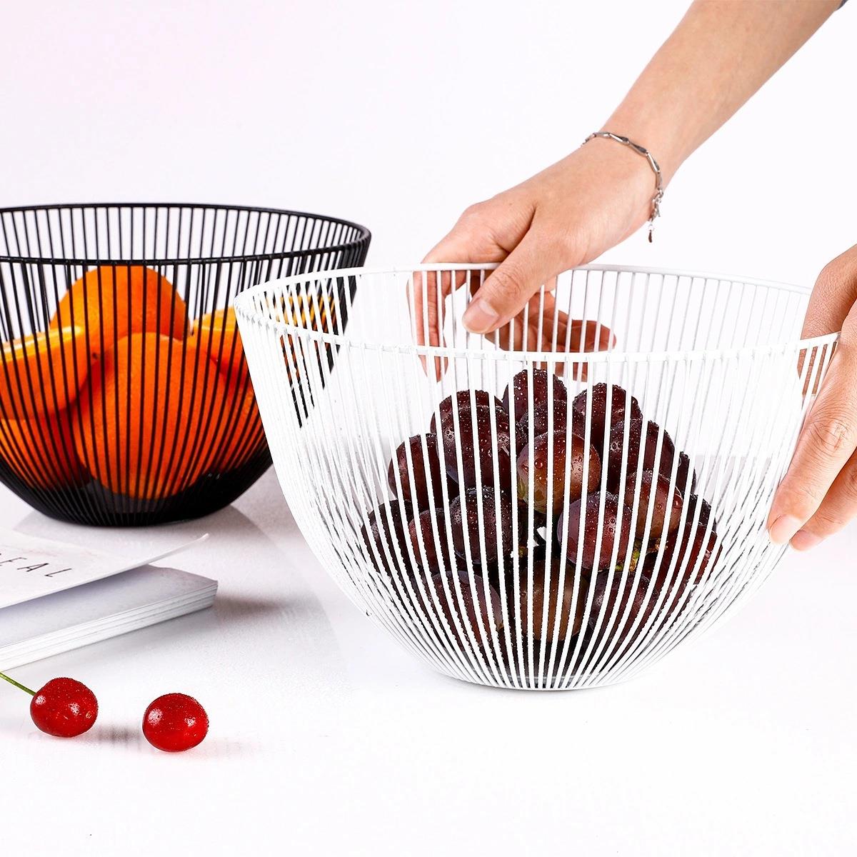 铁艺水果盘创意现代网红水果篮客厅家用北欧风格茶几零食盘