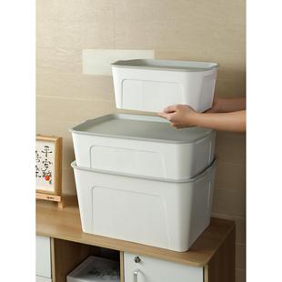 装衣服的带盖杂物露营移动床底收纳箱桌面工业文件大中小号