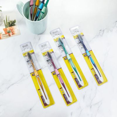 BQB高档大头牙刷牙刷 高品质超市牙刷 独立包装牙刷