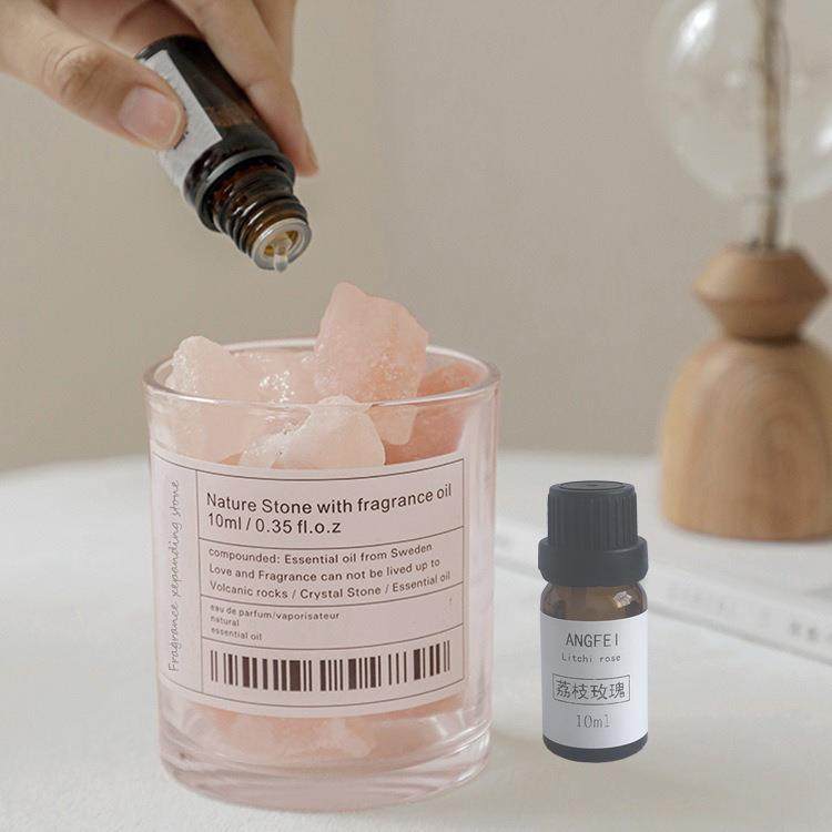 无火香薰精油扩香石家用室内香氛晶石摆件生日礼品伴手礼厂家