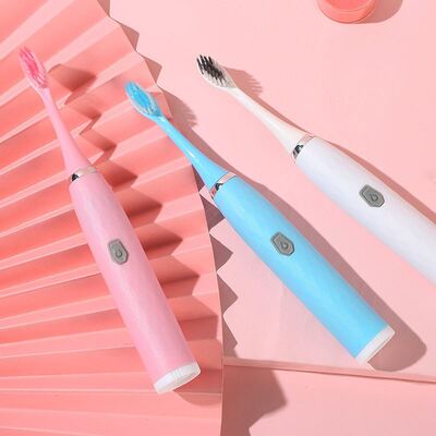 声波电动牙刷【工厂店】成人牙刷便携式儿童电动牙刷