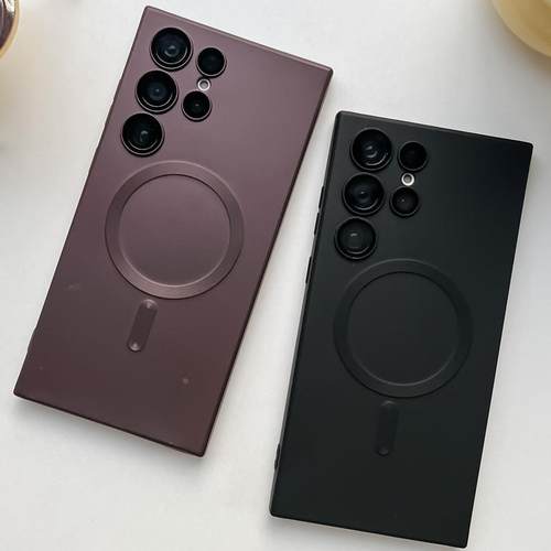 适用于手机壳金属漆磁吸