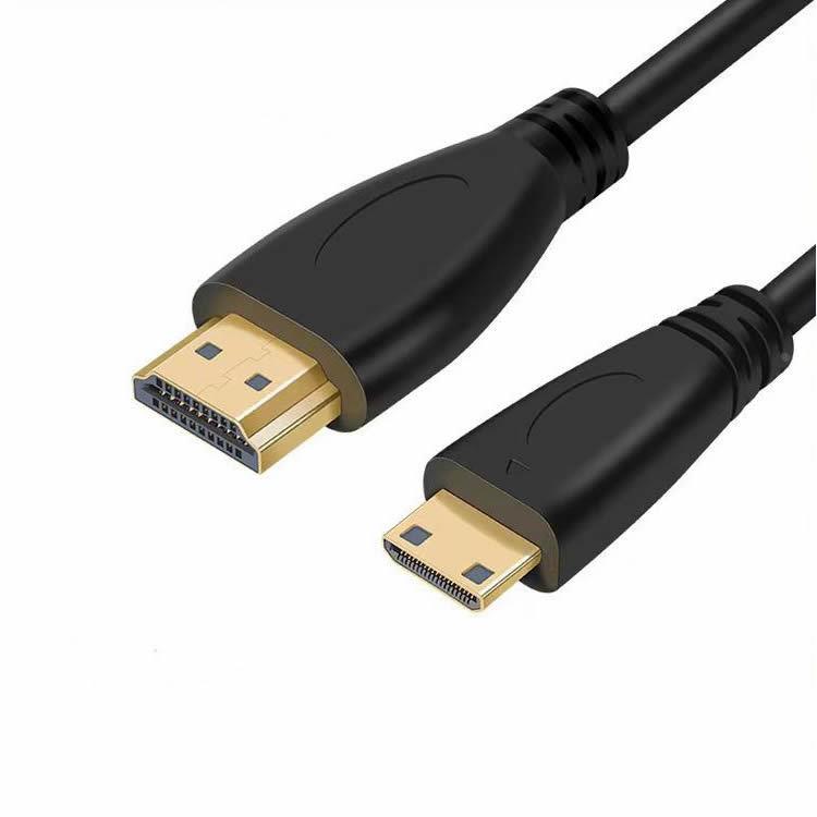 迷你hdmi高清线hdmi转minihdmi平板便携显示器电脑投影hdmi转接线定制