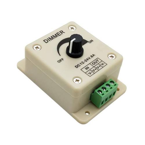 腾飞特LED调光器开关LED单色手动旋钮调光无极调光控制器新品