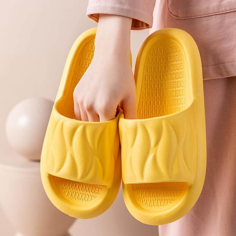 条纹拖鞋女家用室内轻便浴室洗澡软底踩屎感酒店凉拖鞋夏季男定制