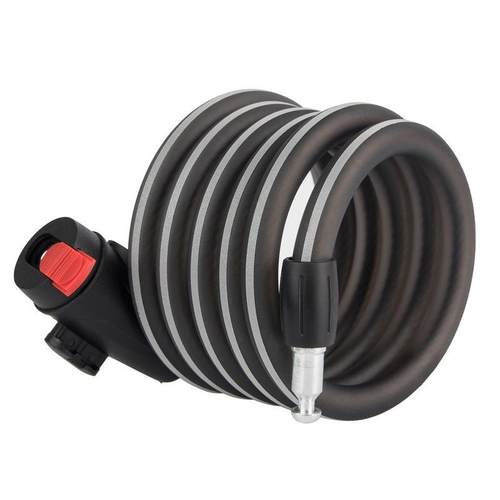 自行车锁防盗山地车钥匙款钢缆锁单车骑行配件通用电动车中性门锁