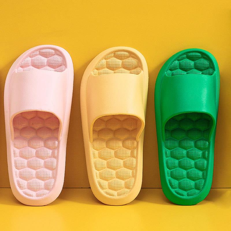 2025新款EVA踩屎感拖鞋女夏外穿浴室止滑室内居家按摩男士凉拖鞋