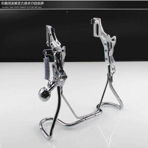 自行车脚撑电动后架双支