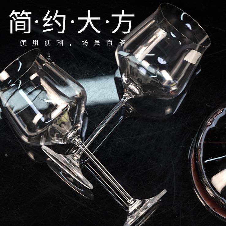 大号红酒杯高脚杯创意高档玻璃葡萄酒杯勃艮第酒杯子酒具家用定制
