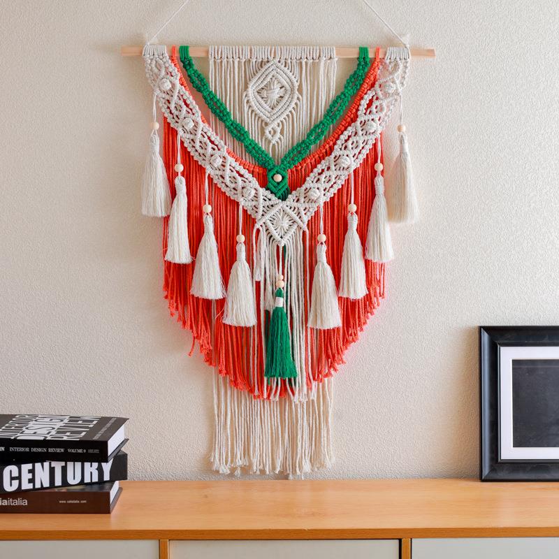 创意个性印第安捕梦网 编织花色波西米亚风捕梦网 家居壁挂定制