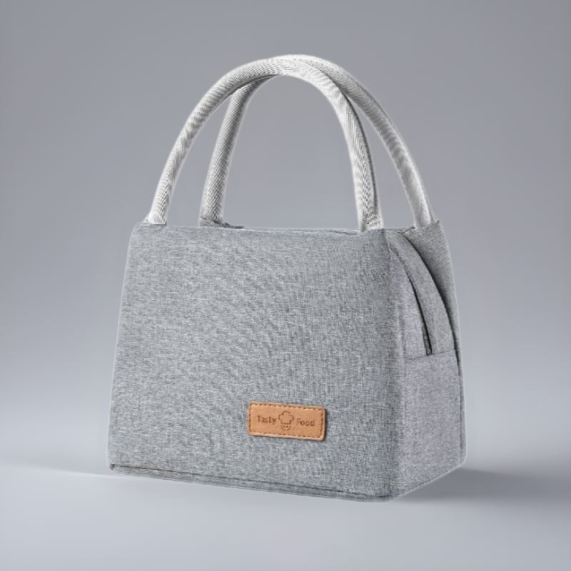 牛津布午餐包 加厚铝膜手提保温便当包 上班族学生便携带饭饭盒袋