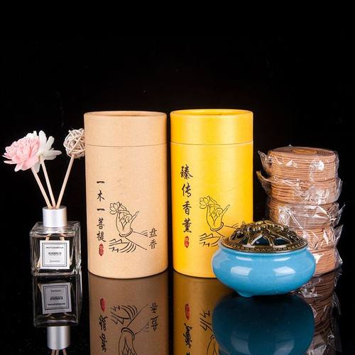 花香盘香熏香家用室内卫生间香薰盘香檀熏香家用室内盘香办公喝茶