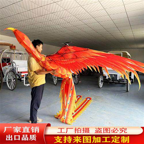 飞天凤凰大型凤凰飞行器厂家网红飞天凤凰演出巡游花车租赁厂家