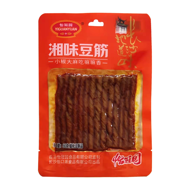 怡冠园湘味豆筋80g辣条湖南特产