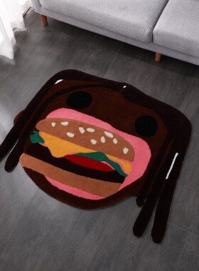 TravisScott地毯Cpfm McDonald Buger mouth联名汉堡嘴Cactusjack