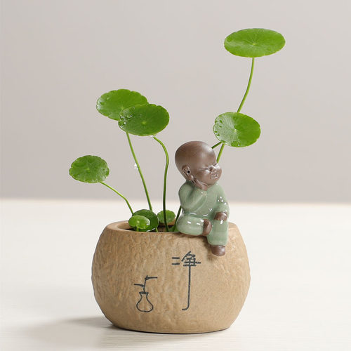 陶瓷禅意小花器养花水培