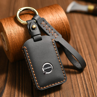 适用于沃尔沃S90真皮头层牛皮汽车钥匙套XC60S60 XC40 XC90