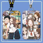 擅长捉弄 高木同学学生滑盖卡套饭卡公交卡套门禁卡校园卡收定制