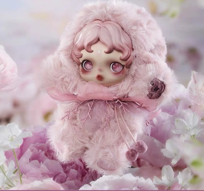 【拆盒】SKULLPANDA光织园系列SP搪胶脸毛绒挂件公仔盲盒