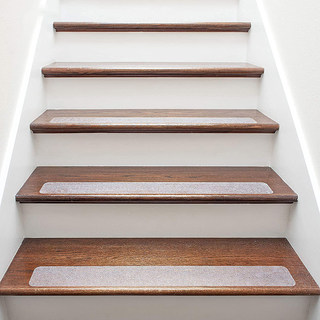 15片 楼梯防滑条台阶地板防滑贴透明自粘踏步垫 夜光踏板防滑胶带