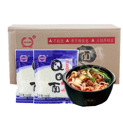 武汉袋装QQ面五谷客餐饮配菜食材