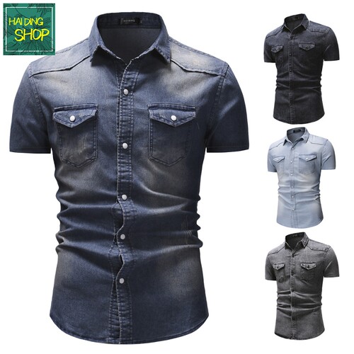 MensDimJeaShirt'Cowbo