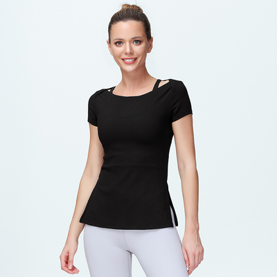 Cardehomes瑜伽运动健身T恤女