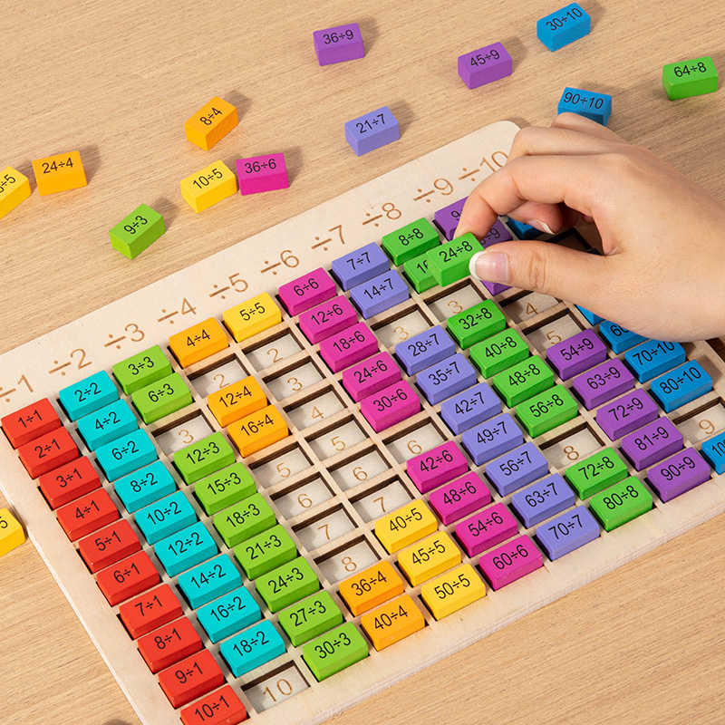 5-10岁蒙氏乘法除法教具