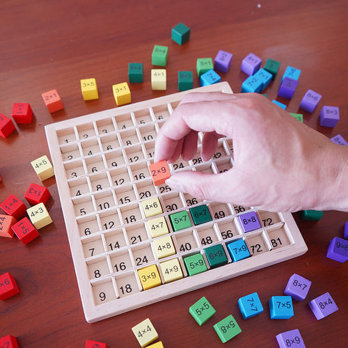6-9岁互动记忆学习乘法口诀教具