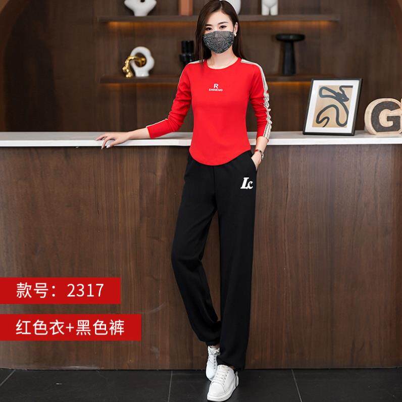特惠跳广场舞的服装套装新款秋季杨丽萍运动装时尚纯棉长袖跳舞衣