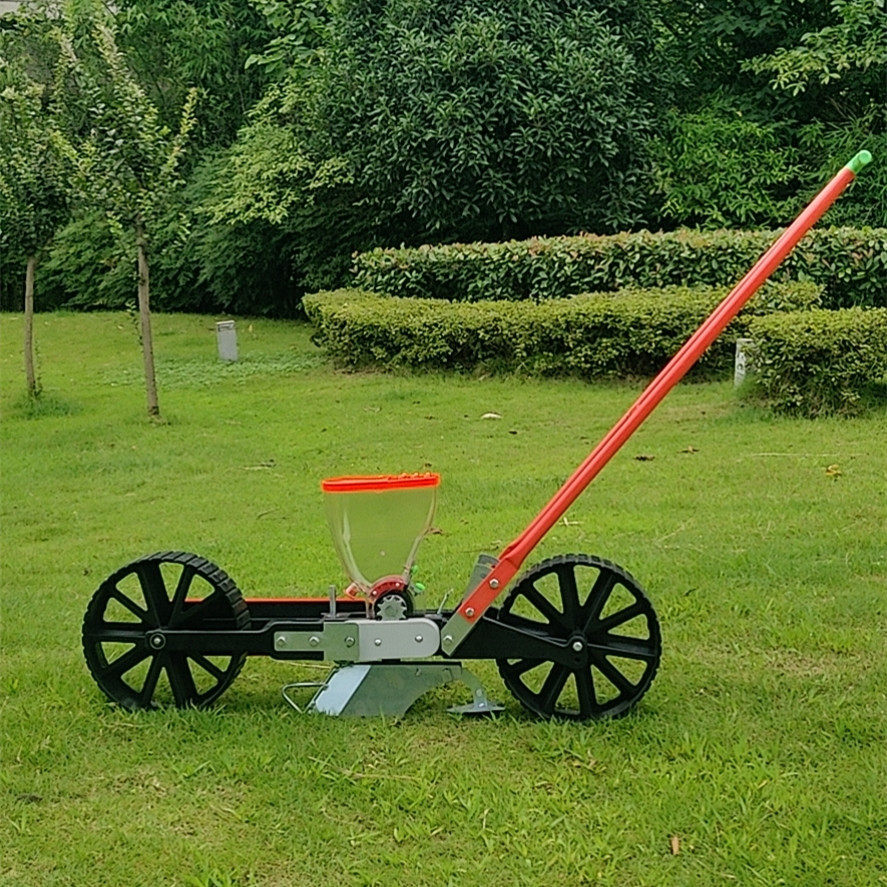 手推式单行蔬菜播种机xiao粒种子开沟覆土播种萝卜芹菜香菜播种器,农机/农具/农膜,施肥机械,淘宝优惠券,粉丝福利购,淘宝优惠卷