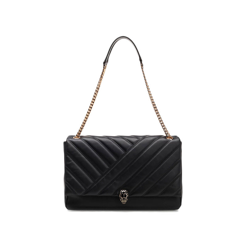 BVLGARI 宝格丽 黑色新款女士单肩包287994