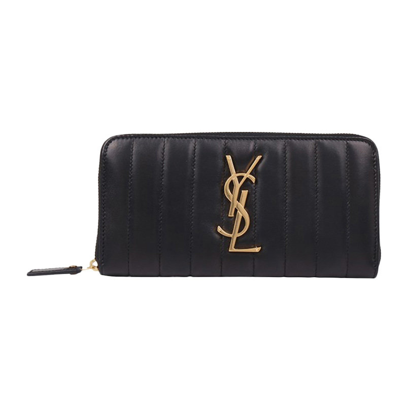 YSL 圣罗兰 黑色女士钱包553702-0YD01-1000