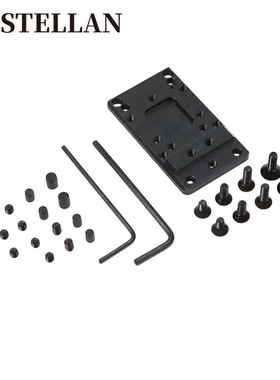 红点瞄底座 不锈钢格洛克底座适用glock RMR/VENOM/ MROS底座夹