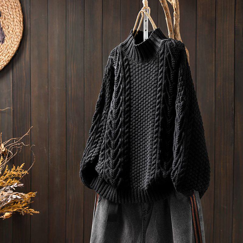 秋冬新款毛衣女软糯风韩系宽松