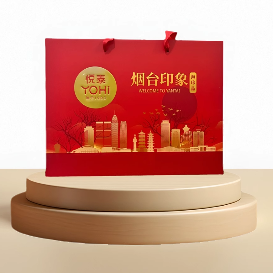 悦泰水产年货海鲜礼盒海鲜大礼包高档过年即食特产礼盒烟台印象