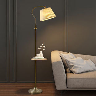 凡丁堡（FANDBO）落地灯客厅沙发旁边北欧轻奢卧室书房床头置物架