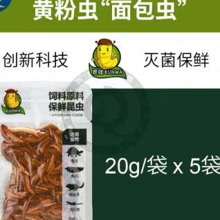 豹纹守宫蜥蜴宠物密封保鲜固体饲料大麦虫面包虫蟋蟀杜比亚仓鼠粮