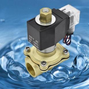 2分4分6分1寸1.2寸1寸半2寸水阀气阀铜 常开电磁阀水阀220V24V12V
