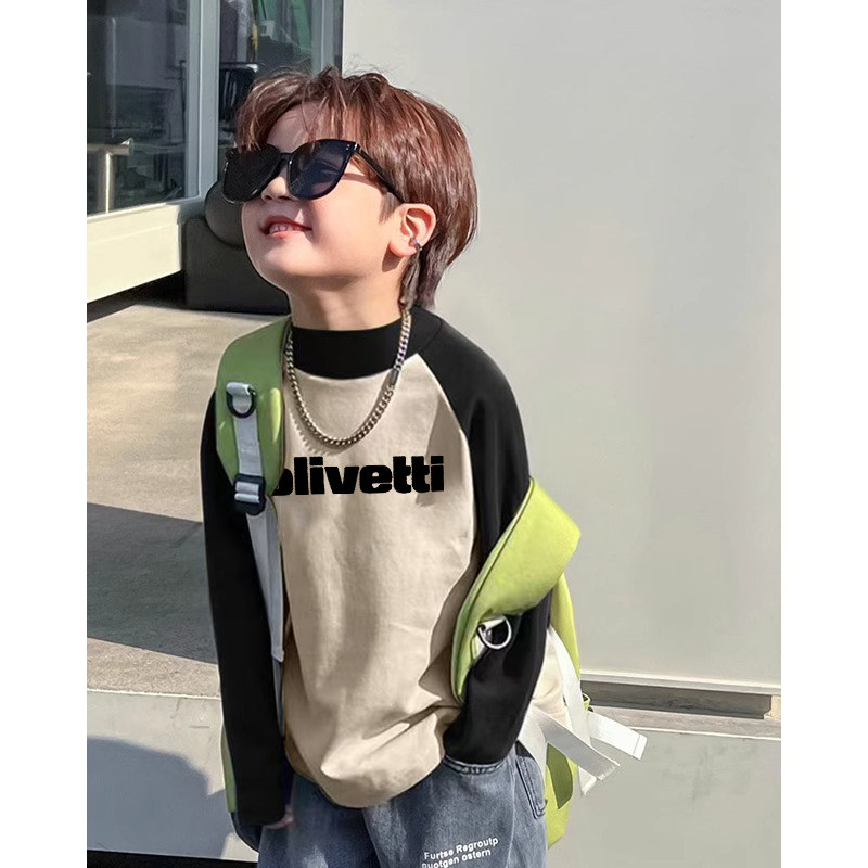 男童长袖t恤德绒儿童春秋款内搭打底衫大中小童百搭字母印花上衣,童装/婴儿装/亲子装,T恤,淘宝优惠券,粉丝福利购,淘宝优惠卷