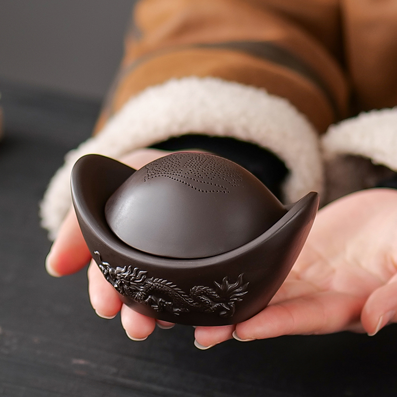 豪跃紫砂创意茶滤器茶漏
