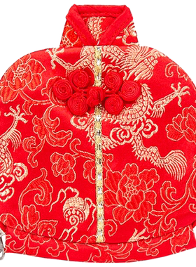 织锦缎零钱包中式礼品送老外